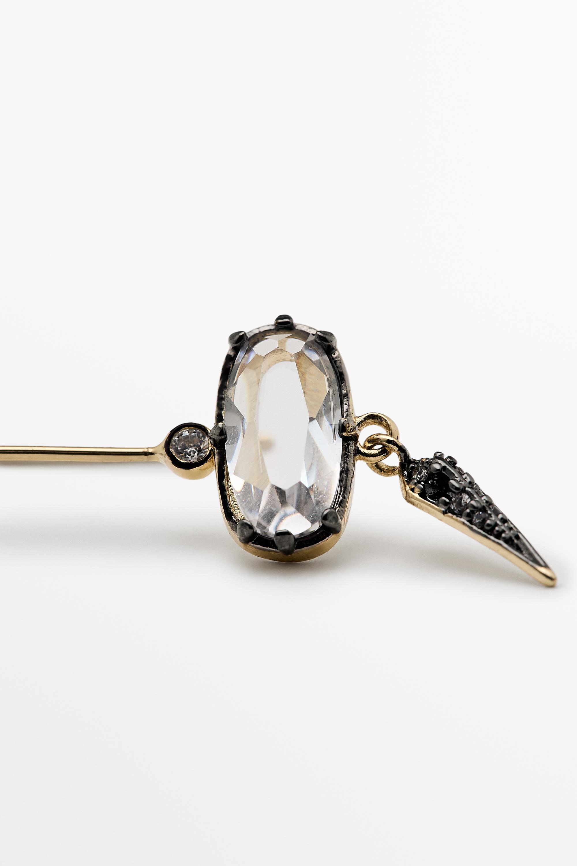 Antique-style earrings